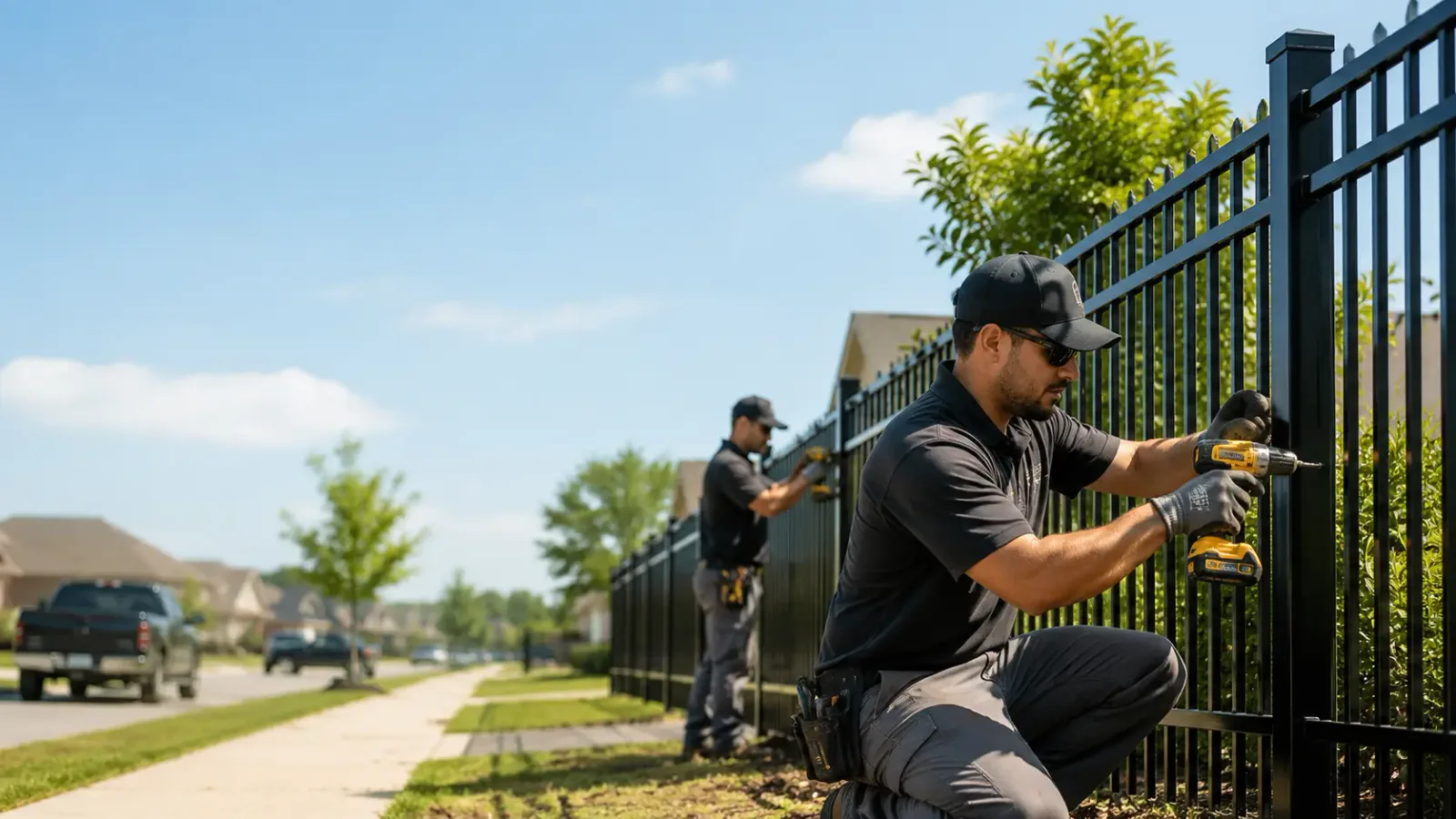 Metal Fence Installation in Maitland, FL